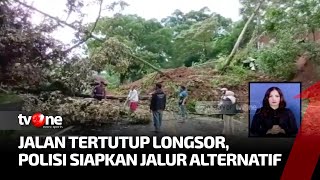 Gempa Cianjur Akibatkan Tanah Longsor di Jalur Puncak | Kabar Pagi tvOne