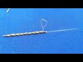 aari work tutorial 66 zardosi stem stitch using aari needle