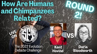 DEBATE | How are Humans and Chimpanzees Related? - Dr. Kent Hovind vs. Daria Bloodworth
