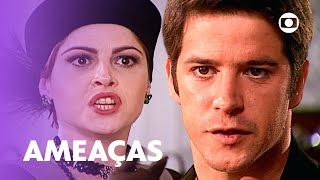 Marcela ameaça Batista e Lucas descobre que Léo beijou Jade! | O Cravo e a Rosa + O Clone | TV Globo