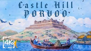 A Medieval Mystery on Castle Hill, Porvoo, Finland, Binaural Nature Sounds 4K