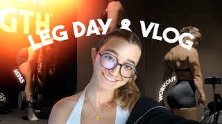 LEG DAY INTENSE 🏋️‍♀️ + Mes repas en sèche pour perdre du gras🍴🔥