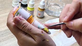 Nail Art Butterfly Drawing Course(រៀនគូរក្រចកមេអំបៅ)