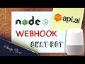 Chatbot Tutorial API.AI/DialogFlow webhook