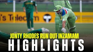 Jonty Rhodes Run Out Inzamam Ul Haq l 1992 World Cup Classic l Pak Vs Sa