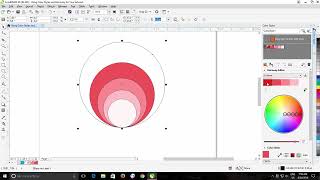 How to Use Color Styles in Corel Draw Tutorial