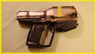 Airsoft CO2 Halo Pistol! (Halo 4 M6H PDWS)