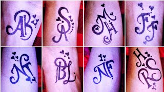 Alphabet S A Tattoo Subscriber Request Pinky Vlogs