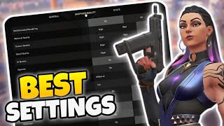 *NEW* Best Settings + Sensitivity for Valorant Episode 9 Act 3