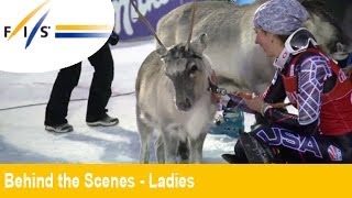 Mikaela Shiffrin Wins A Reindeer in Levi - Behind the Scenes
