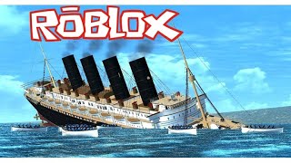 Roblox Ship Sinking - roblox britannic sinking like titanic