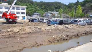 災害の跡　２０１３年４月　宮城県東松島市　野蒜・小野慨域 　エスノメディア