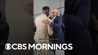 Nate Burleson wears special suit to meet former President Barack Obama #shorts