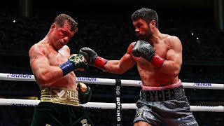 Canelo Alvarez vs John Ryder - Full Fight Highlights