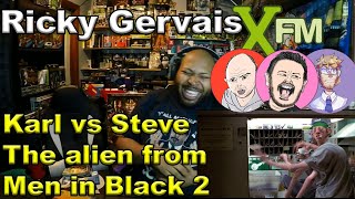 Karl vs Steve - The alien from Men in Black 2 - XFM Reaction