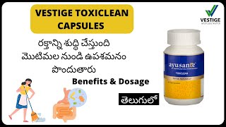 Vestige Ayusante Toxclean in Telugu - Toxi Clean Benefits , Dosage in Telugu