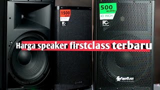 harga speaker aktif firstclass terbaru