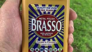 Brasso Headlight Glaze Cleaner