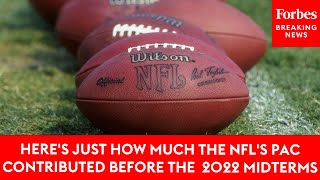 Here's Just How Much The NFL's Political Action Committee Contributed Before The 2022 Midterms