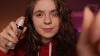 ASMR Friend Pampers you For Sleep 😴 Relaxing Skincare Facial Spa