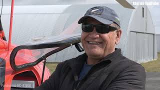 A mysterious flying machine visits the Tokoroa Airfield