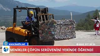 MİNİKLER ÇÖPÜN SERÜVENİNİ YERİNDE ÖĞRENDİ