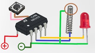 How to Make a Vibration Sensor with NE555 / Great idea You Haven't Seen It Before