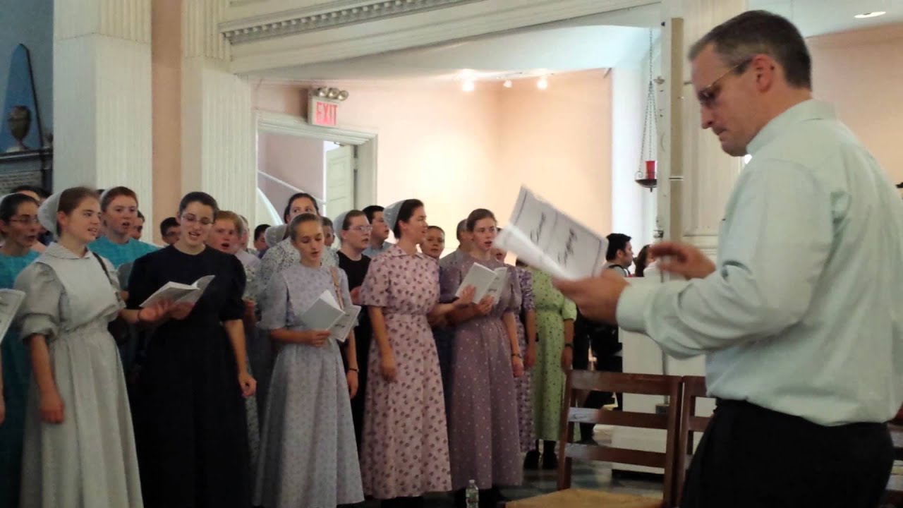 Mennonite Choir Perform Amazing Grace 91113 Youtube Music