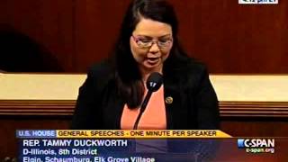 Rep. Duckworth on Avoiding the Sequester