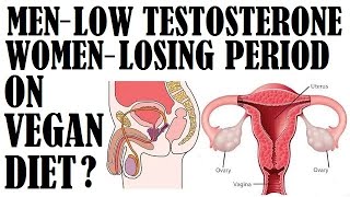 Vegan Diet-Low Testosterone In Men & Women Losing Period. Why? Dr Michael Greger