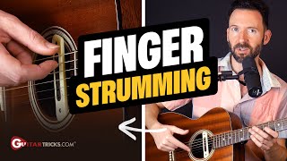 Finger Strumming For Beginners - On Guitar Made Easy | Guitar Tricks