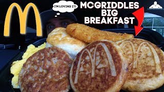 McDonald's® McGriddles® BIG Breakfast Review! 🤡🥞🍳🐖