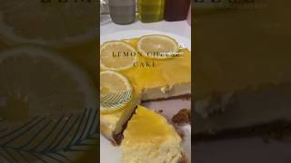 Lemon cheese cake #cheesecake #cheesecakelove #cheeselover #bake #baking #ytshorts #recipe #viral