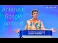 EU hits Google with record 4 34 bn euro fine