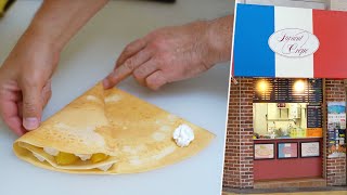 【大阪クレープ】クレープ職人による見事なトンボ捌きｌCreamy Crepe ComplicationｌJapanese Street Foodｌロリアンクレープ 千林大宮