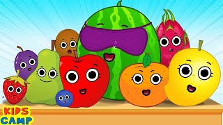 Ten Little Fruits | KidsCamp Nursery Rhymes And Kids Songs