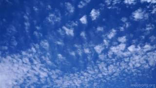 Time lapse of altocumulus with some floccus over Albuquerque