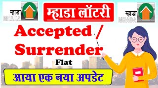 Mumbai Mhada Lottery Flat Acceptance And Surrender Date Extended Check And Do Further Process Mhada