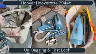 Hoover Hooverette 2944b - Unbagging \u0026 First Look!