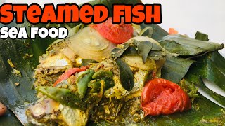 Steamed Fish recipe | ആവിയിൽ വേവിച്ച മീൻ | Steamed Fish In Banana Leaves