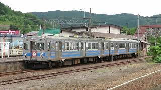 弘南鉄道大鰐線7000系 大鰐駅発車 Konan Railway Owani Line 7000 series EMU