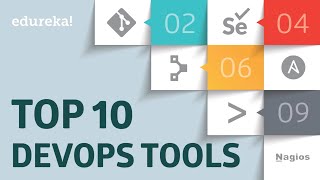 Top 10 DevOps Tools to Learn | Best DevOps Tools - 2024 | DevOps Training | Edureka