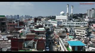 슬로우 서울 용산구 보광동 한남동, 강변북로, 올림픽대로, 보광동 일대 고화질 드론 영상소스 DJI 0656