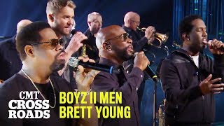 'In Case You Didn't Know' Boyz II Men & Brett Young | CMT Crossroads