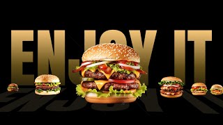 Make animated burger advertisement on canva | full tutorial