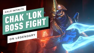 Halo Infinite Legendary Difficulty Chak Lok Boss Fight [4K/60FPS]