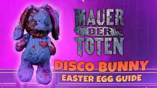 MAUER DER TOTEN - DISCO BUNNY EASTER EGG ALL 6 PARTS LOCATION (Cold War Zombies Bunny Easter Egg)