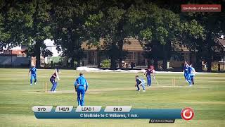 Sydenham Cricket Club - Shot of the Day - 21st December 2019