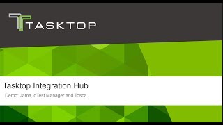 Tasktop Integration Hub - Jama, qTest Manager and Tosca