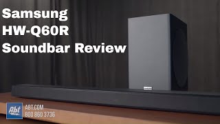 Samsung HW-Q60R Soundbar Overview